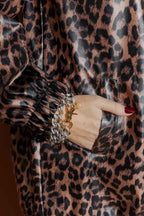 Taupe Animal Raincoat Taupe S