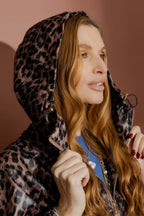 Taupe Animal Raincoat Taupe S