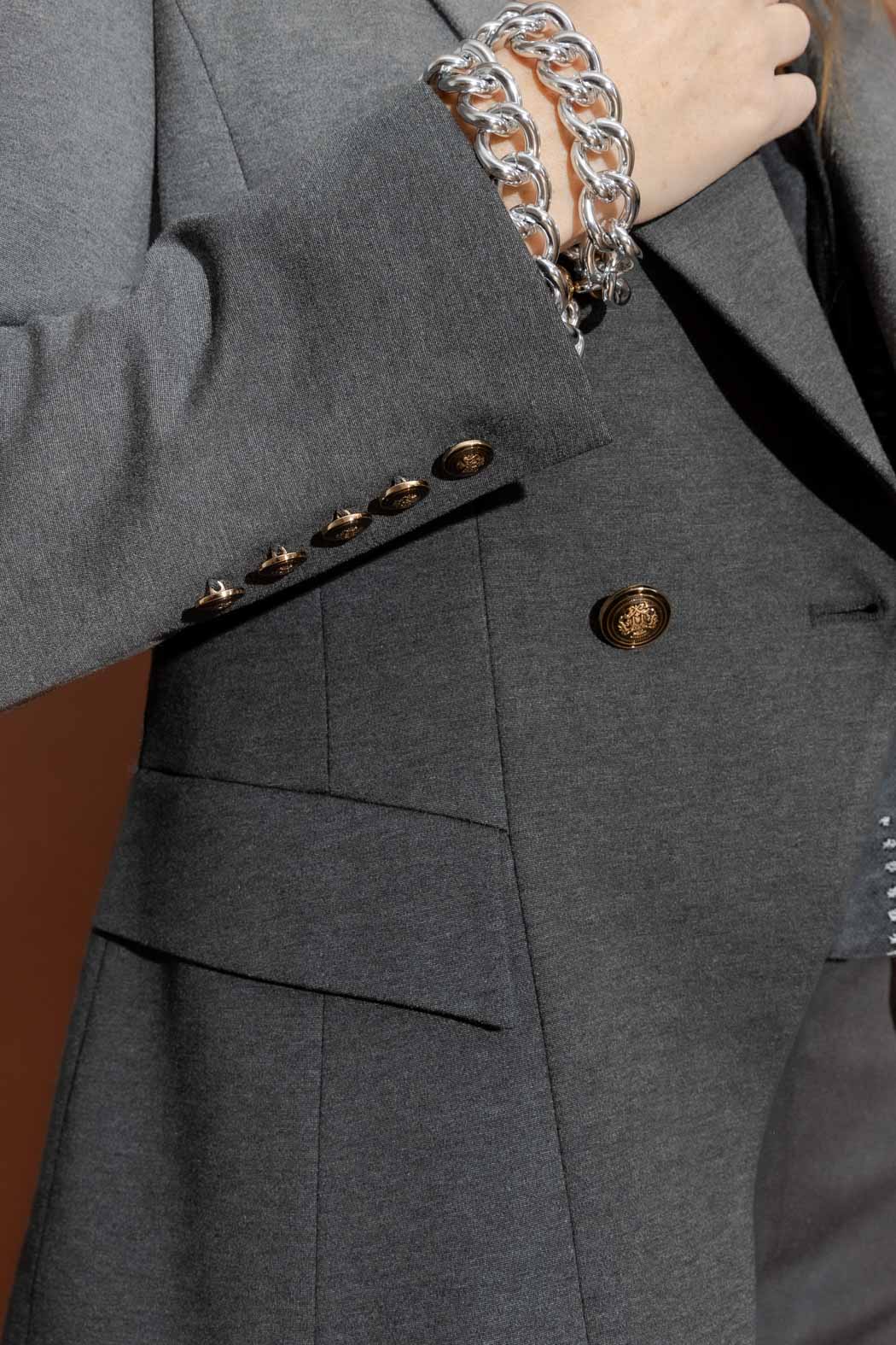 Charcoal Ponte Sisca Blazer