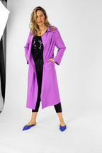 Lilac Euro Trench Coat - SALE