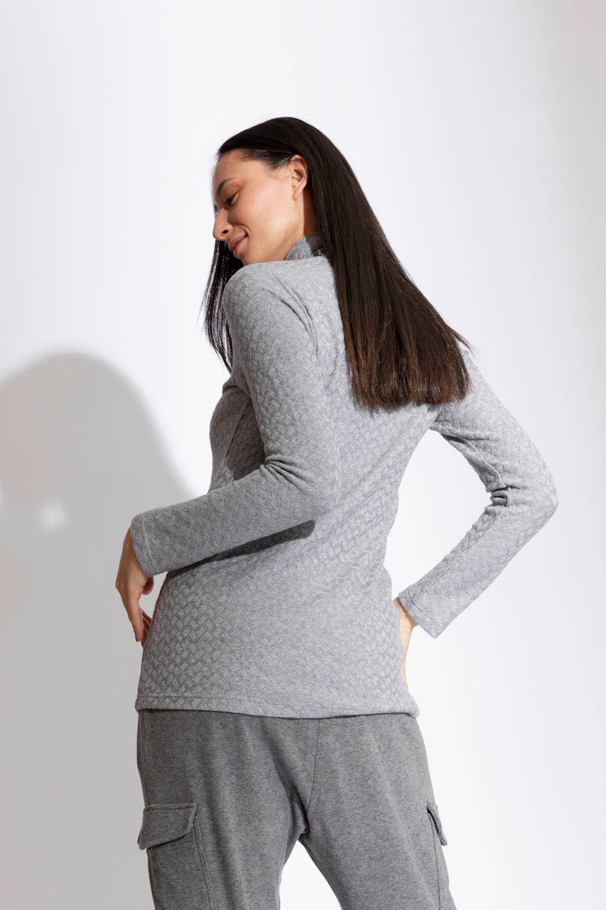 Skivvy In Grey Sparkle
