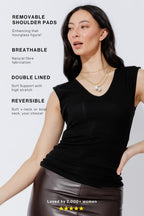 Black Tencel Lust Cami