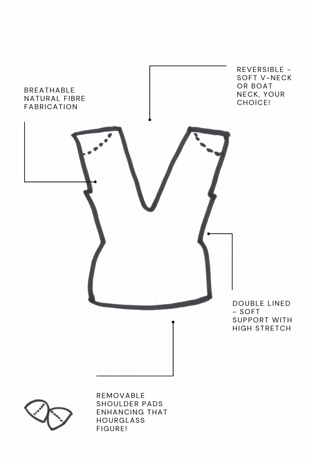 Black Tencel Lust Cami