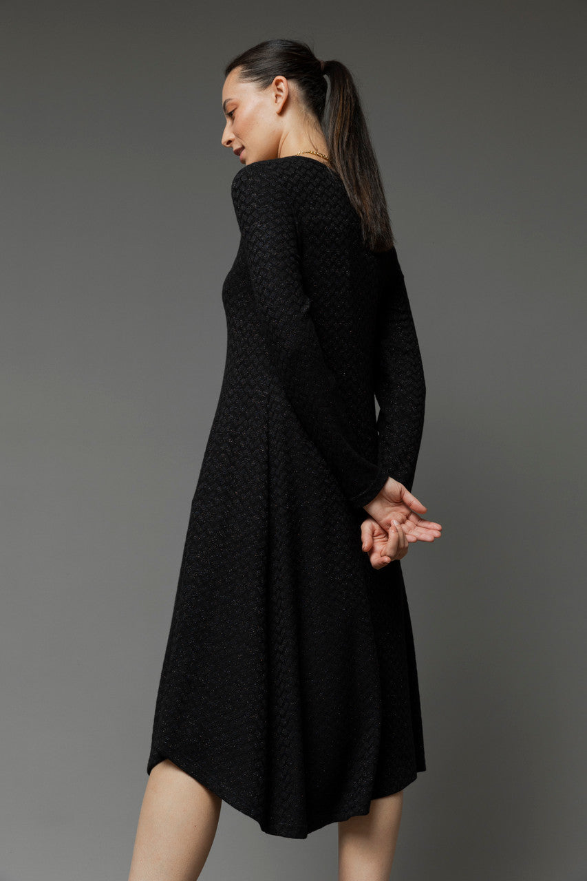 Black Bella Keyhole Dress