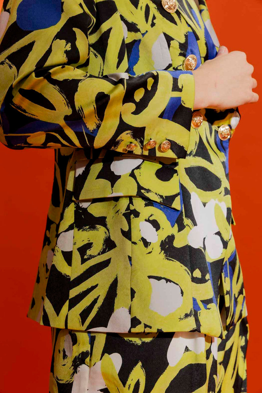 Chartreuse Sisca Blazer