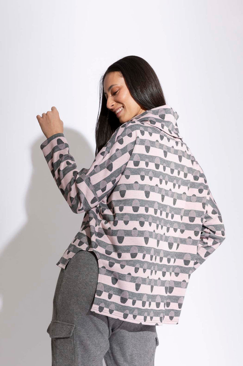 Pink Gigi Roll Jumper