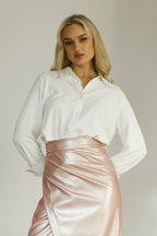 Ivory Soft Touch Asana Shirt - SALE