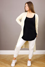 Black Jersey Layer Cami