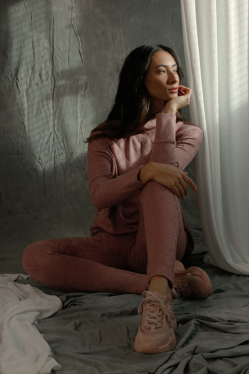 Rose Woolly Leggings - FINAL SALE