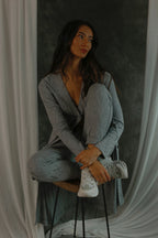 Grey Diamond Woolly Lounge Pant - FINAL SALE