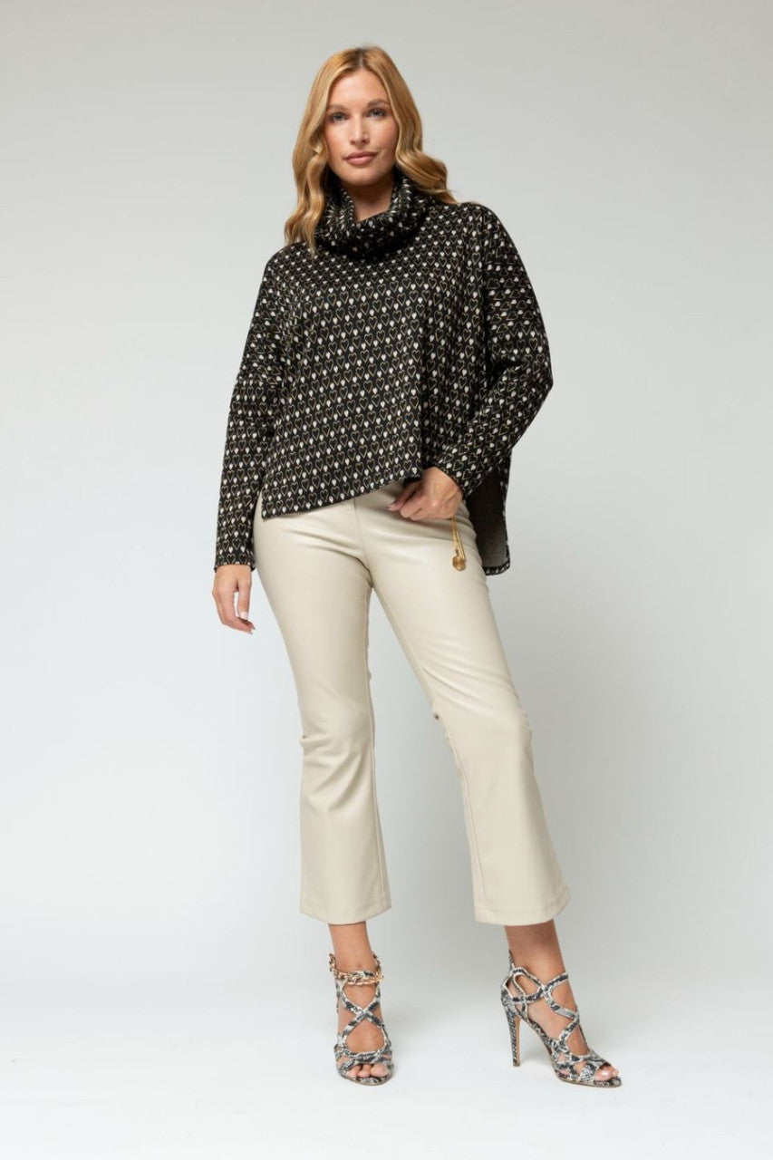 Hearts Gigi Roll Neck Top - Sale