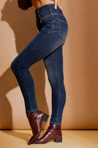 Dark Denim Corset Miracle Jean Dark Denim