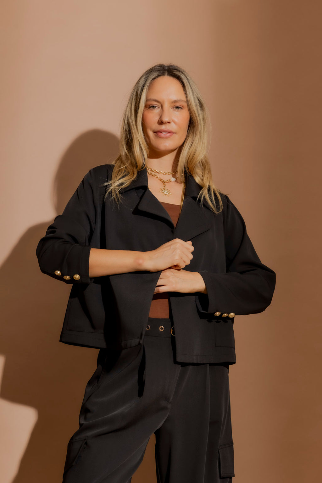 Black Euro Astra Jacket