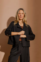 Black Euro Astra Jacket