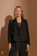 Black Euro Astra Jacket