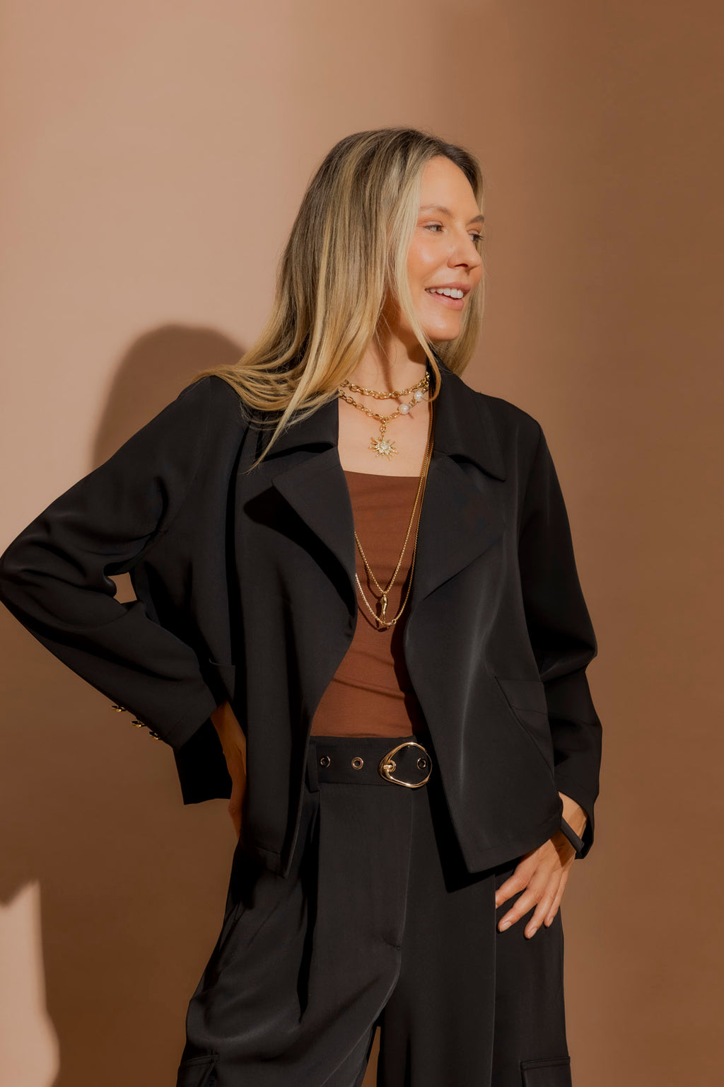 Black Euro Astra Jacket