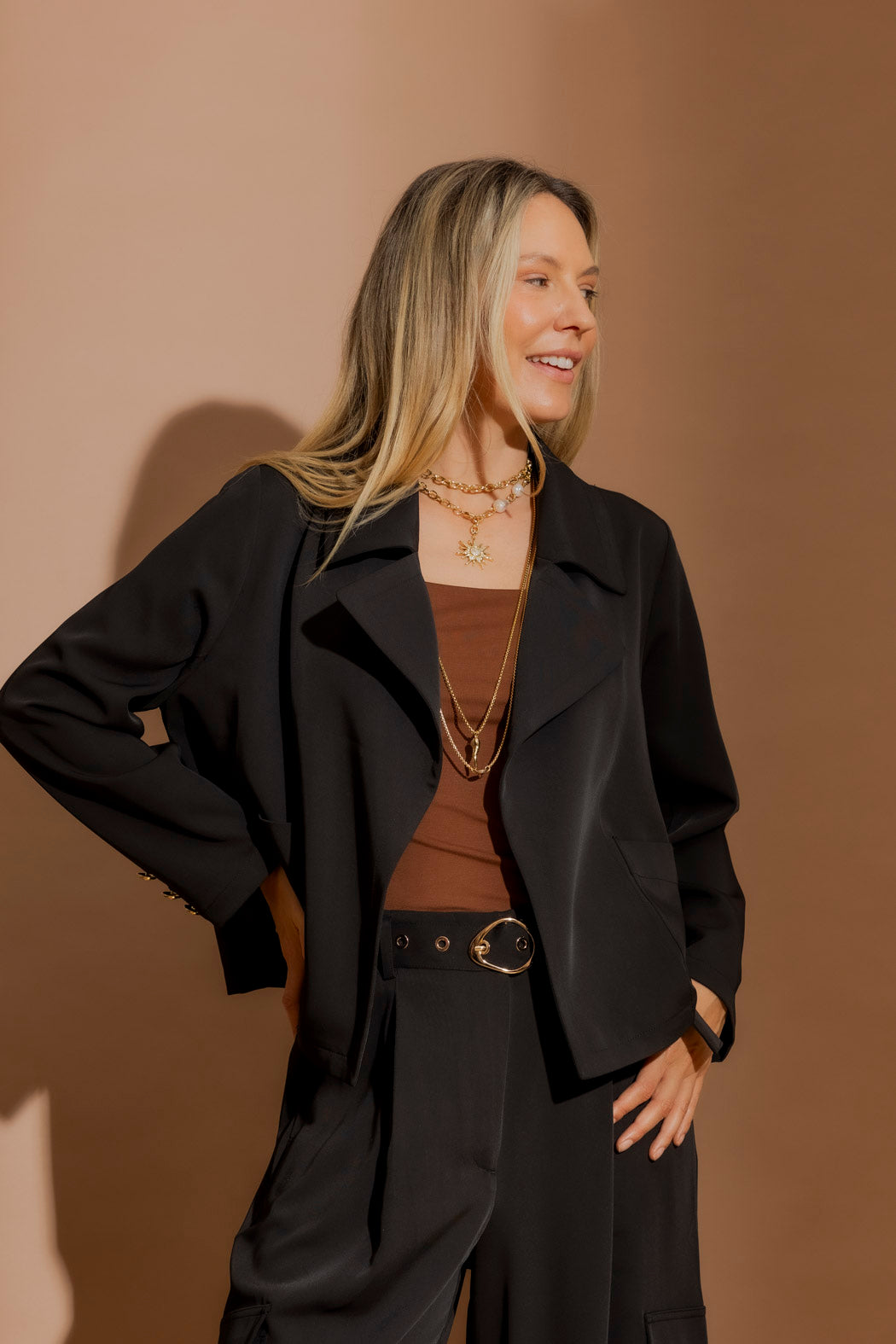 Black Euro Astra Jacket