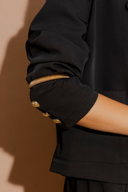 Gold Metal Sleeve Armbands