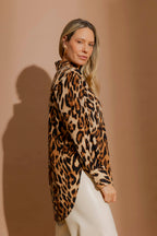 Brown Animal Blogger Shirt Brown Animal