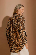 Brown Animal Blogger Shirt Brown Animal