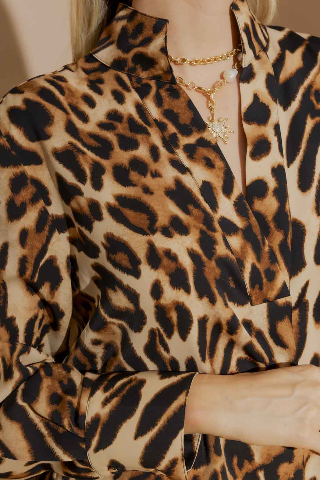 Brown Animal Blogger Shirt Brown Animal