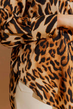 Brown Animal Blogger Shirt Brown Animal