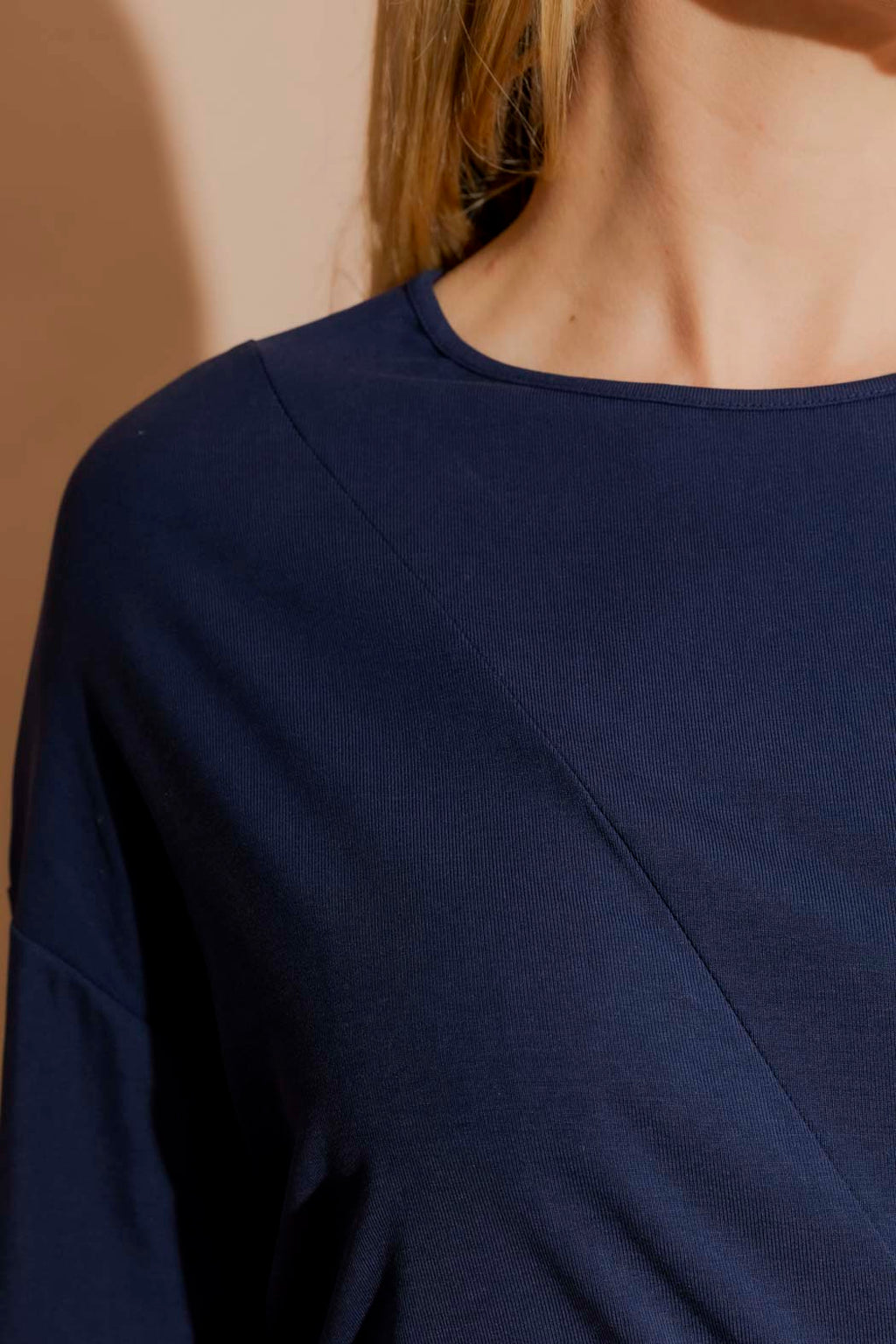 Navy Tencel Harlow Dress