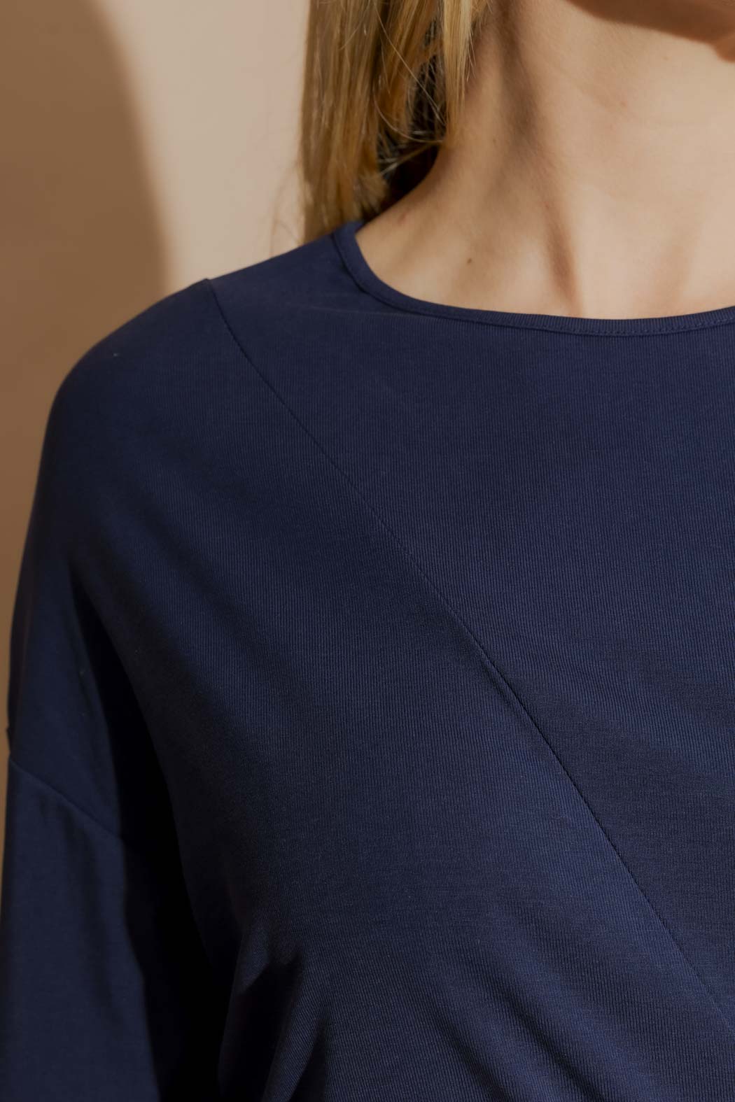 Navy Tencel Harlow Dress