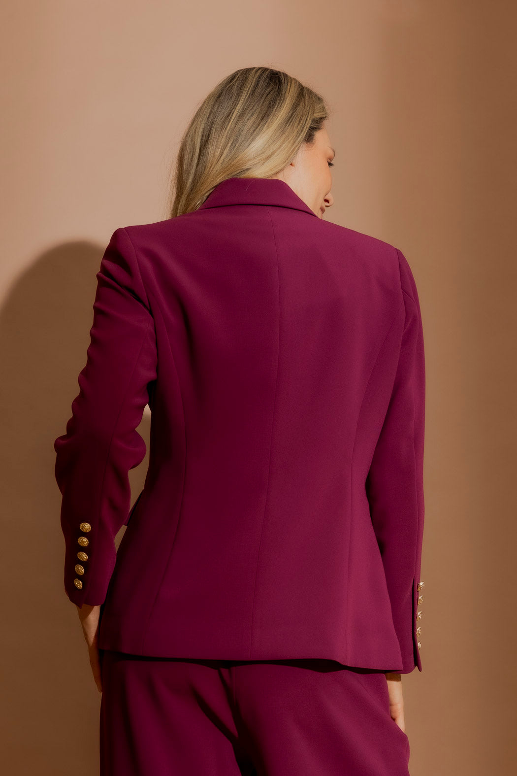 Raspberry Euro Sisca Blazer