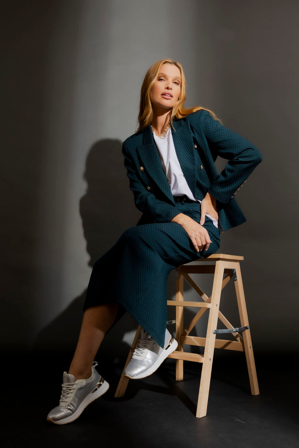 Jade Diamond Midi Sisca Blazer