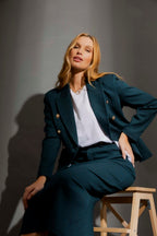 Jade Diamond Midi Sisca Blazer