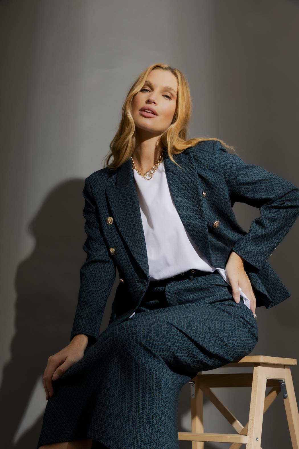 Jade Diamond Midi Sisca Blazer
