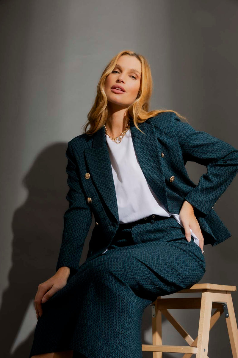 Jade Diamond Midi Sisca Blazer