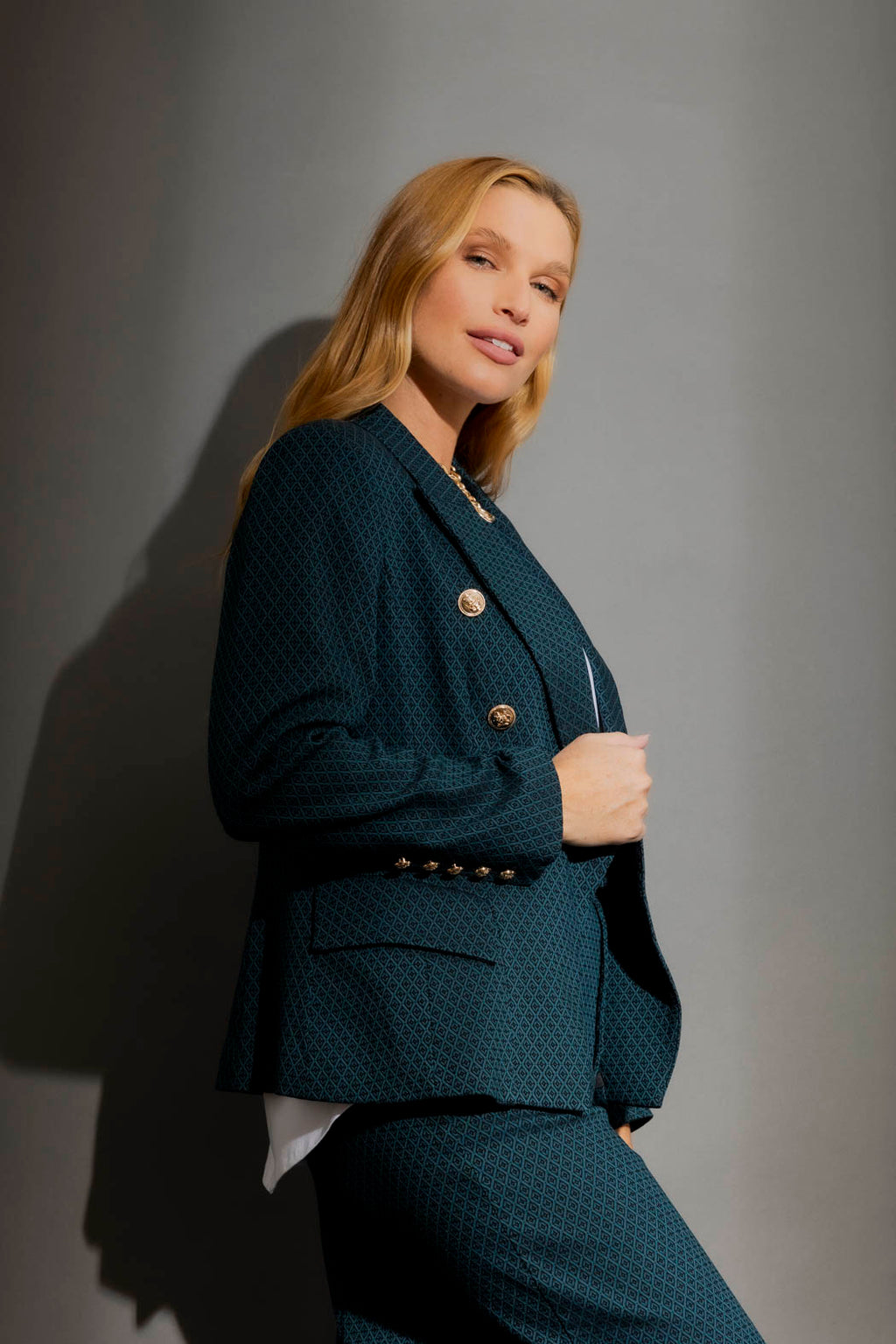 Jade Diamond Midi Sisca Blazer