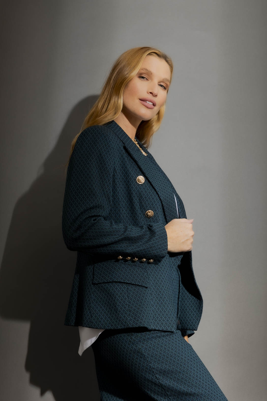 Jade Diamond Midi Sisca Blazer