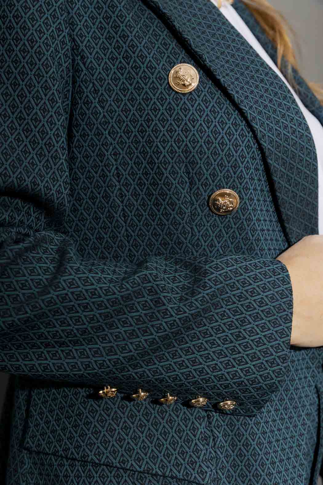 Jade Diamond Midi Sisca Blazer
