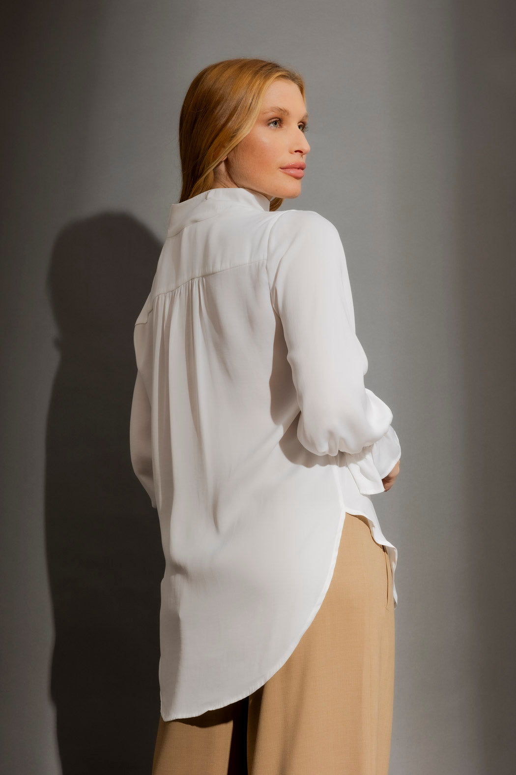 White Femme Blogger Shirt