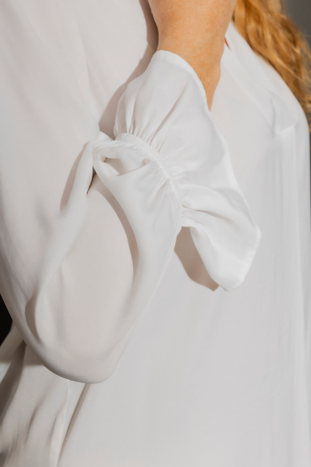 White Femme Blogger Shirt