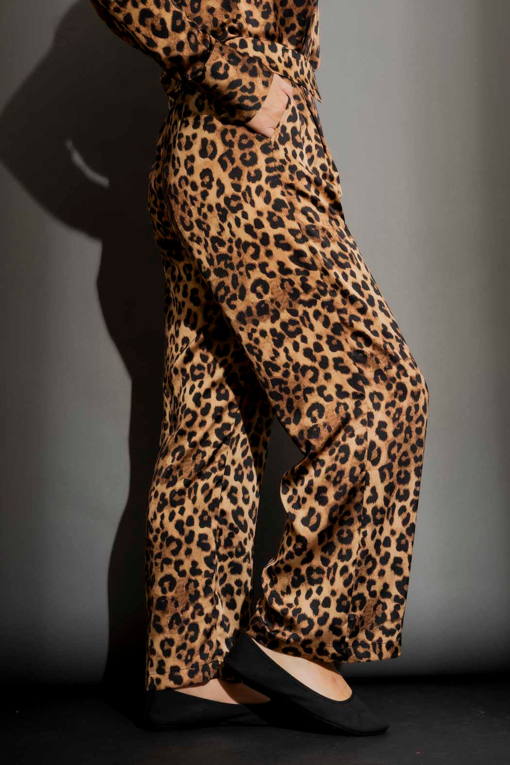 Tan Animal Paperbag Pant Tan Animal