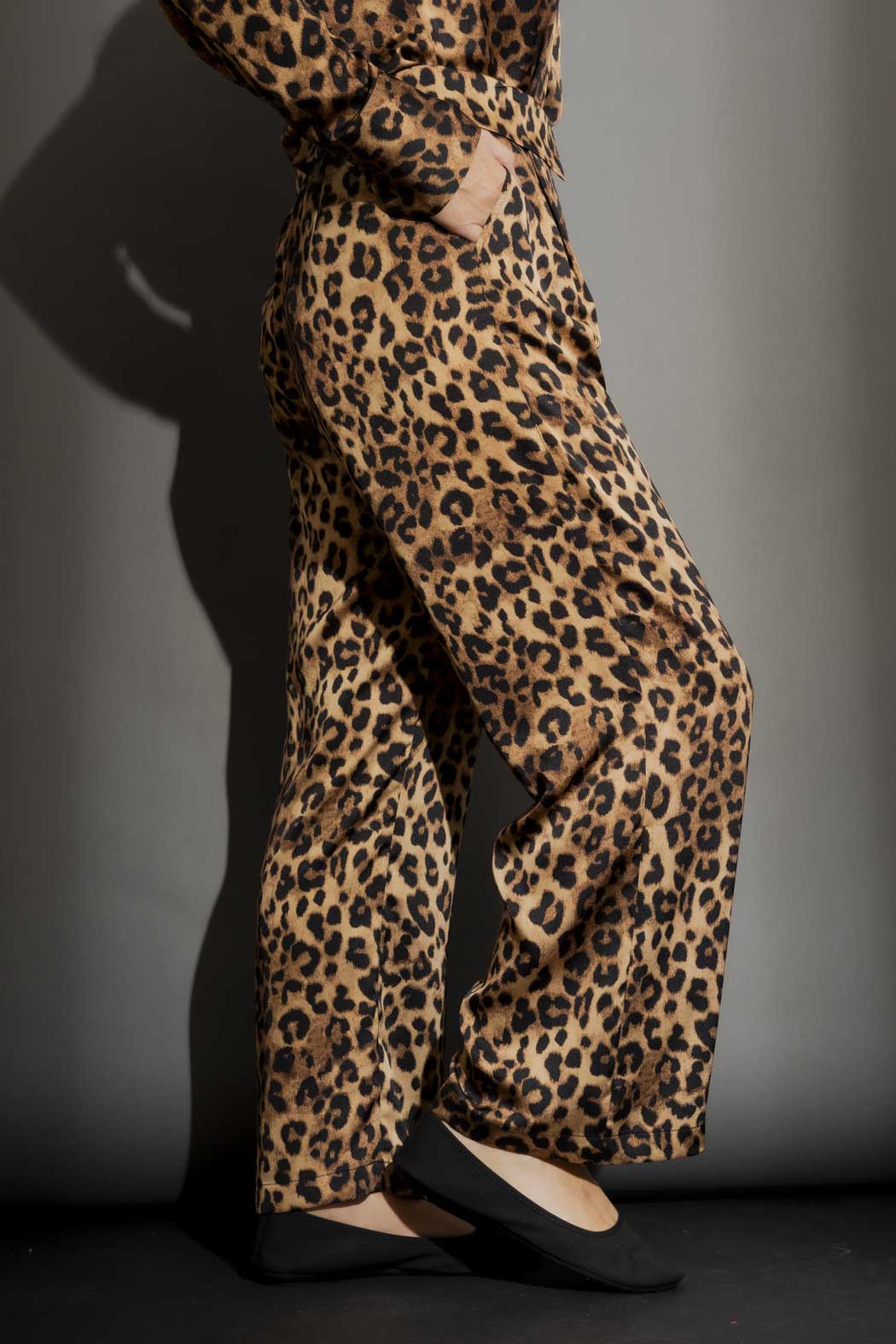 Tan Animal Paperbag Pant Tan Animal