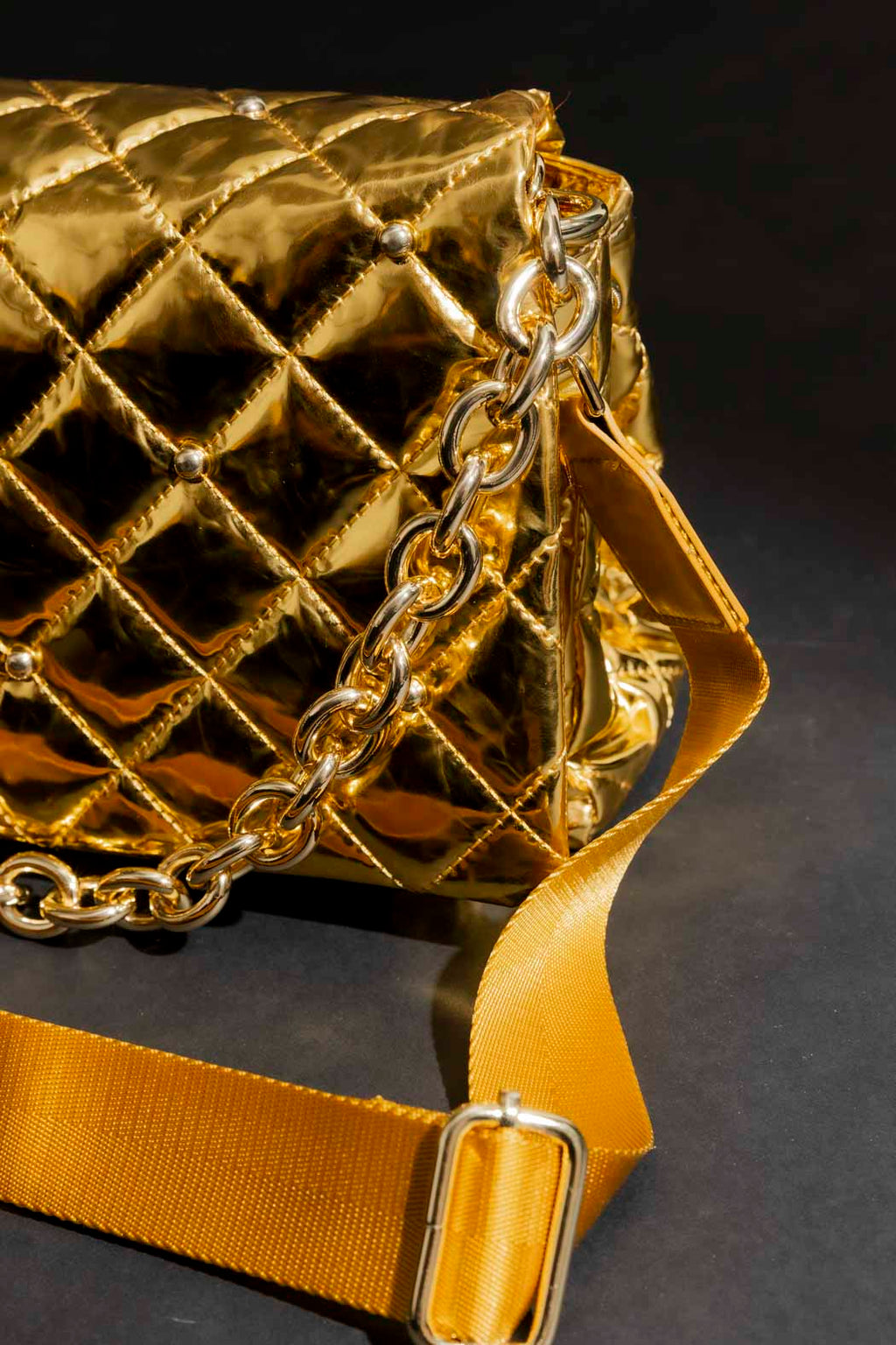 Gold Stud Tote Bag