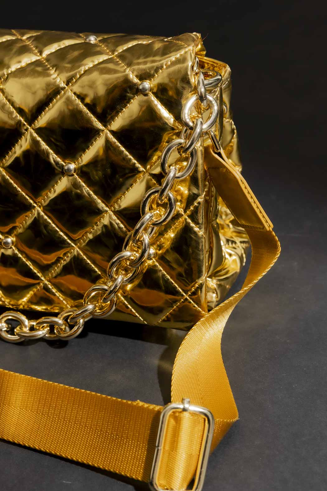Gold Stud Tote Bag