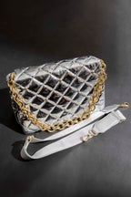 Silver Stud Tote Bag