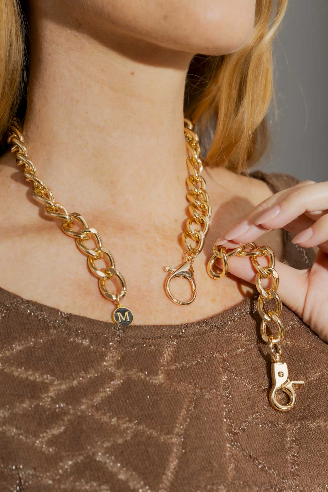 Gold Necklace Extender