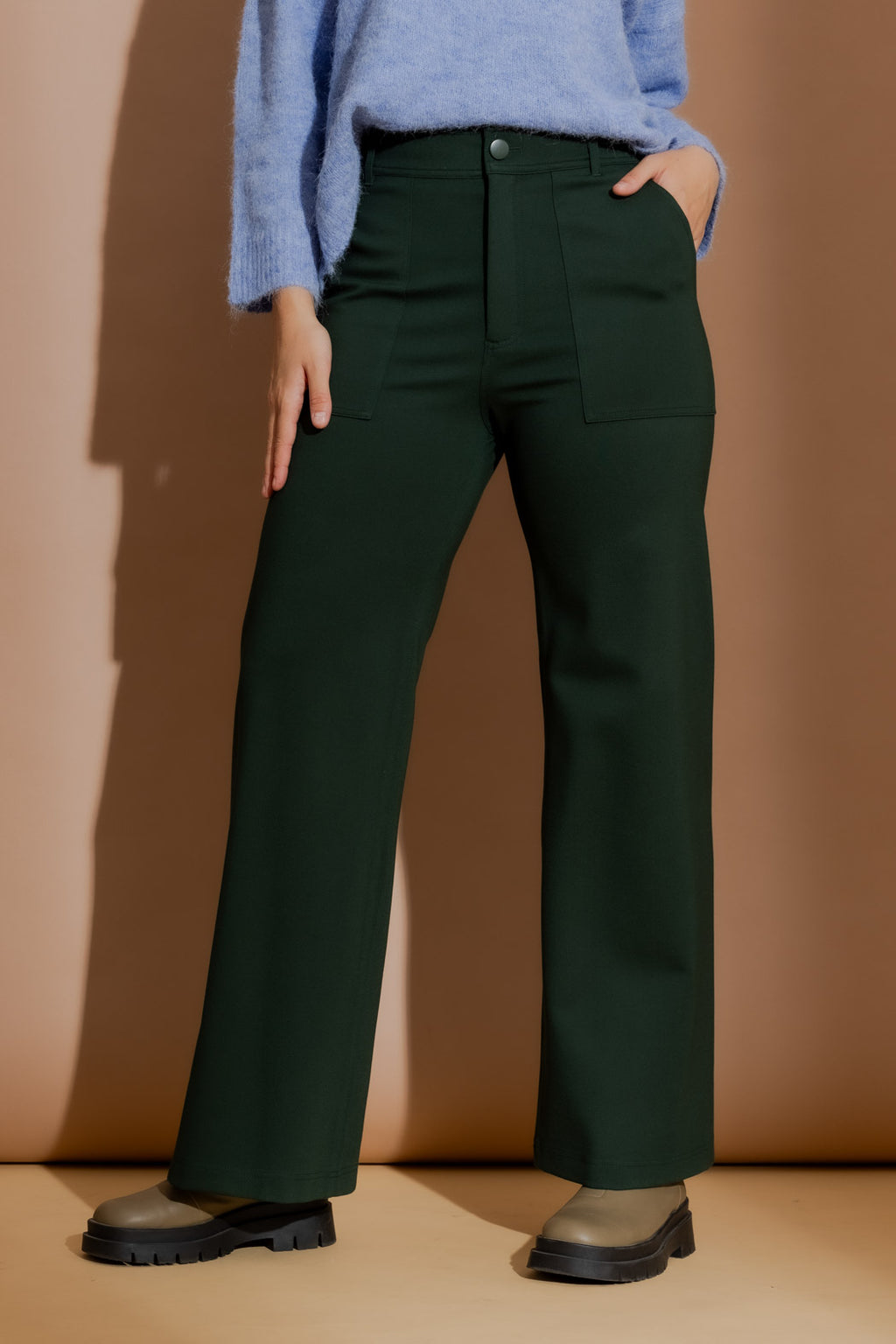 Forest Ponte Pocket Pant