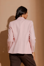 Pink Ponte Sisca Blazer