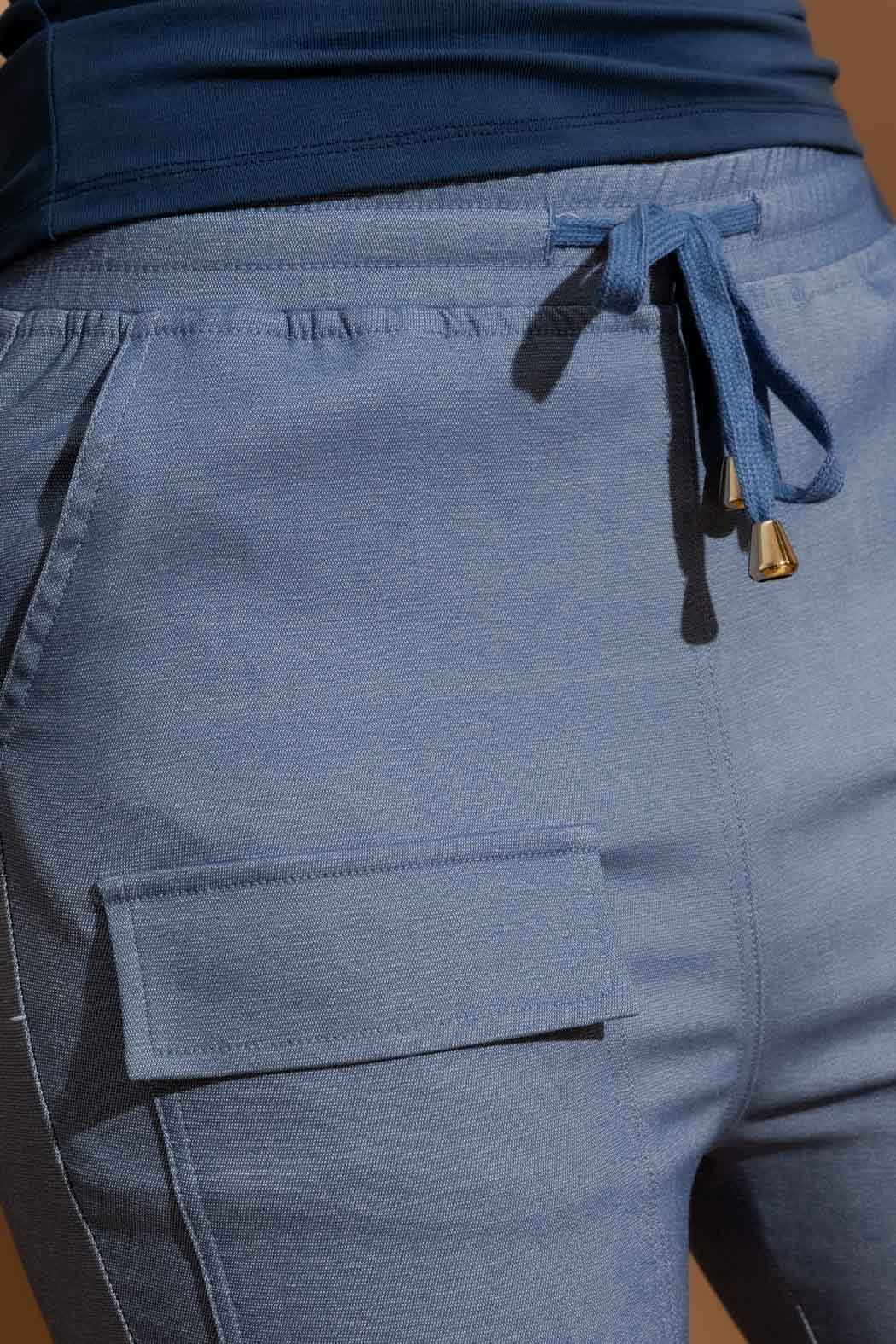 Chambray Cargo Pant