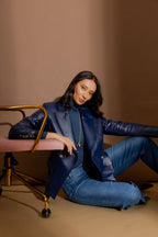 Mid Denim Stretch Pocket Jean Mid Denim