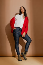 Ivory Embossed Milan Blogger Shirt