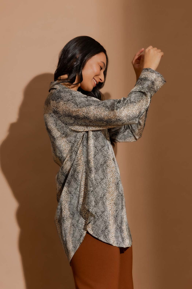 Snake Silky Asana Shirt